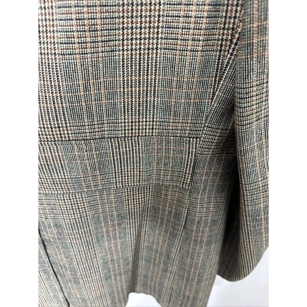 Vintage 70’s‎ Harrodale Tweed Blazer Gray Green Men 42 Woodwards WKRP Herb